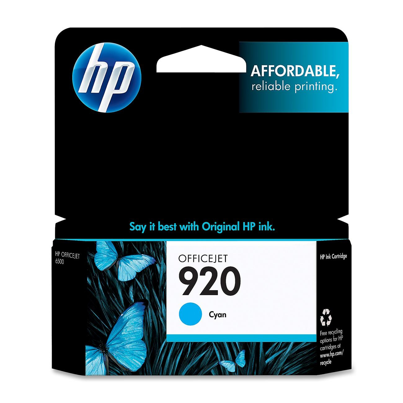 HP 920 Cyan Officejet Ink Cartridge - CH634AN at Kmart.com