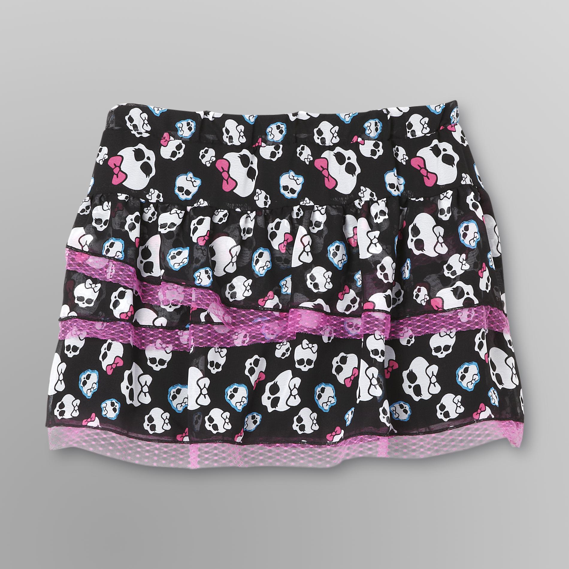 Monster High Girl's Chiffon Lace Scooter Skirt at Kmart.com