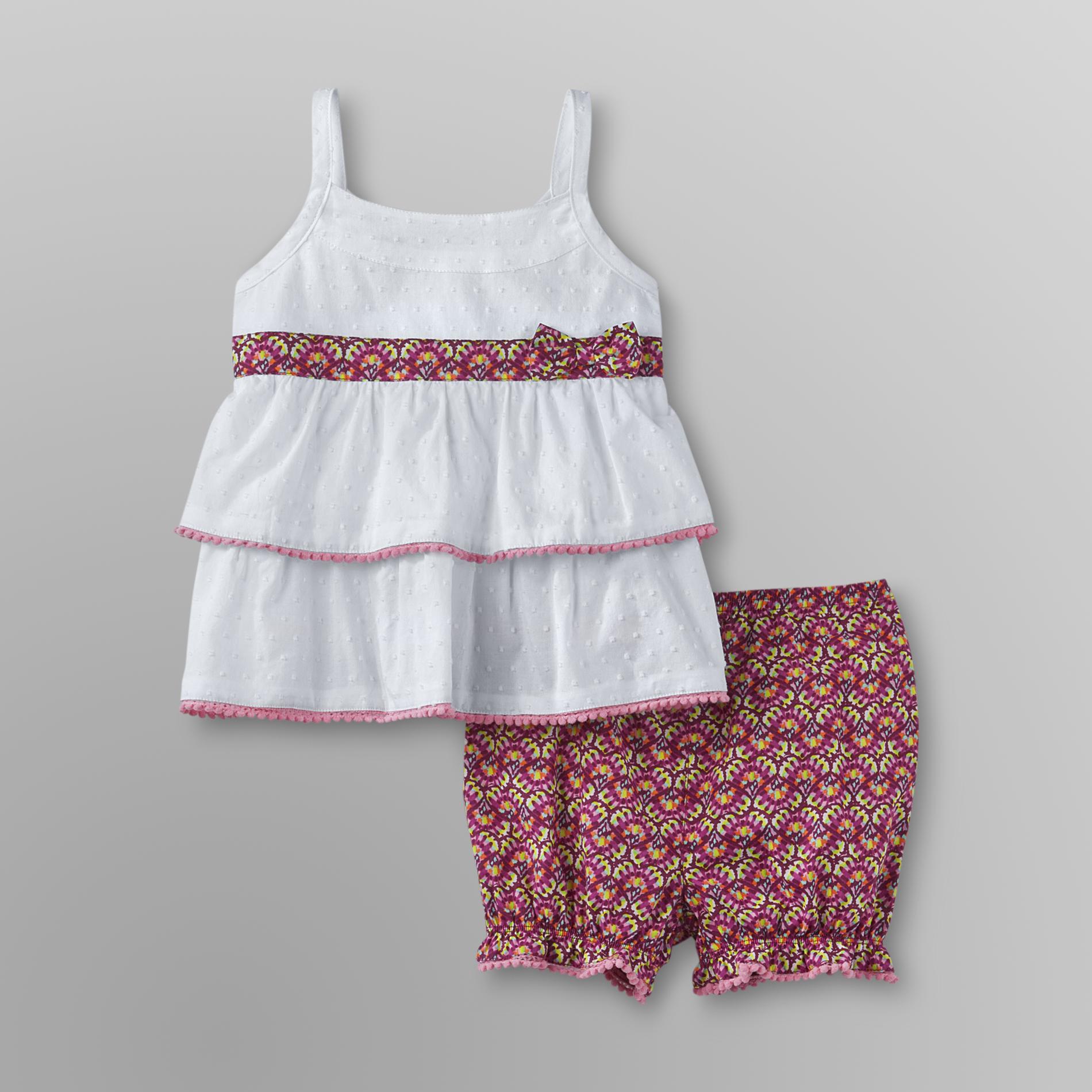 Route 66 Infant Girl's Tunic & Shorts - Swiss Dot at Kmart.com