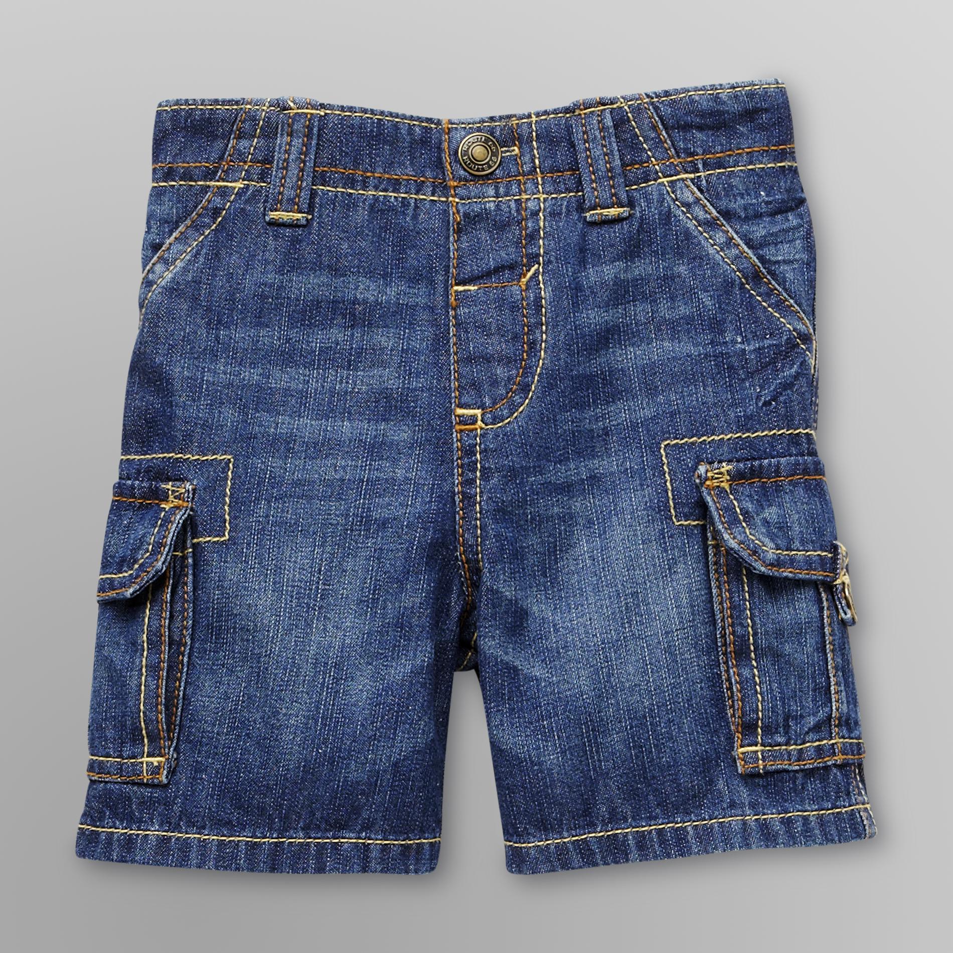 Route 66 Infant Boy's Denim Cargo Shorts at Kmart.com