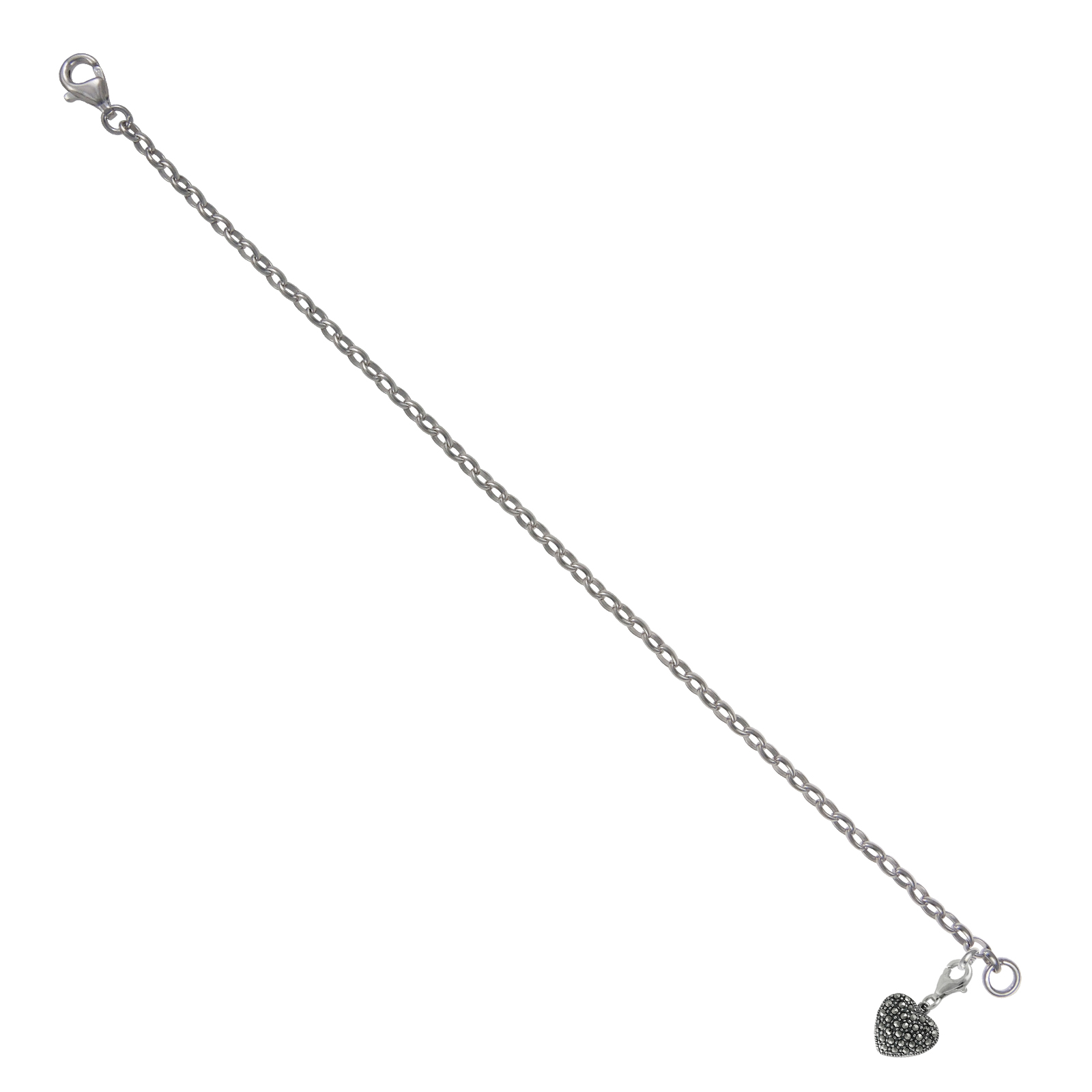 Mac's Bold Heart Shape Charm Bracelet at Kmart.com