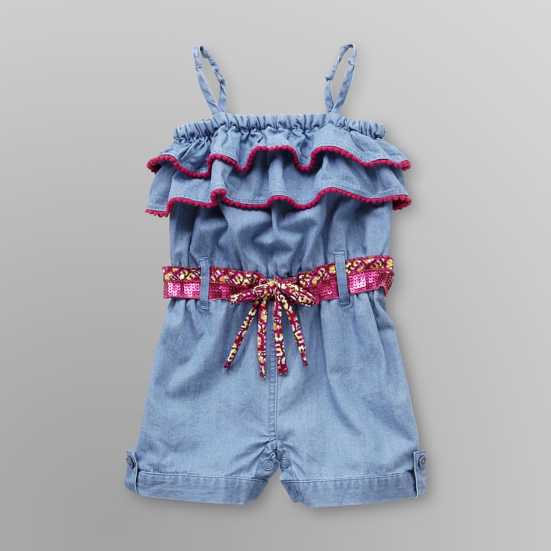 Route 66 Infant & Toddler Girl's Chambray Romper at Kmart.com