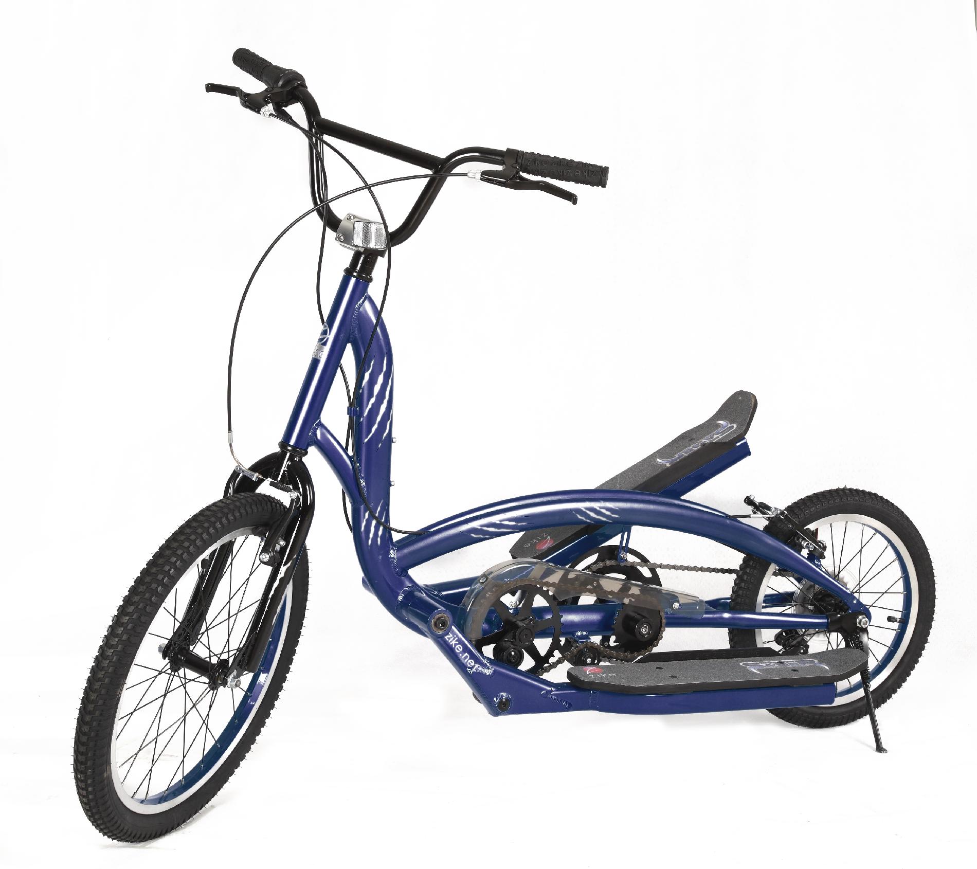 Zike Dark Blue Saber Hybrid Stepper Bike