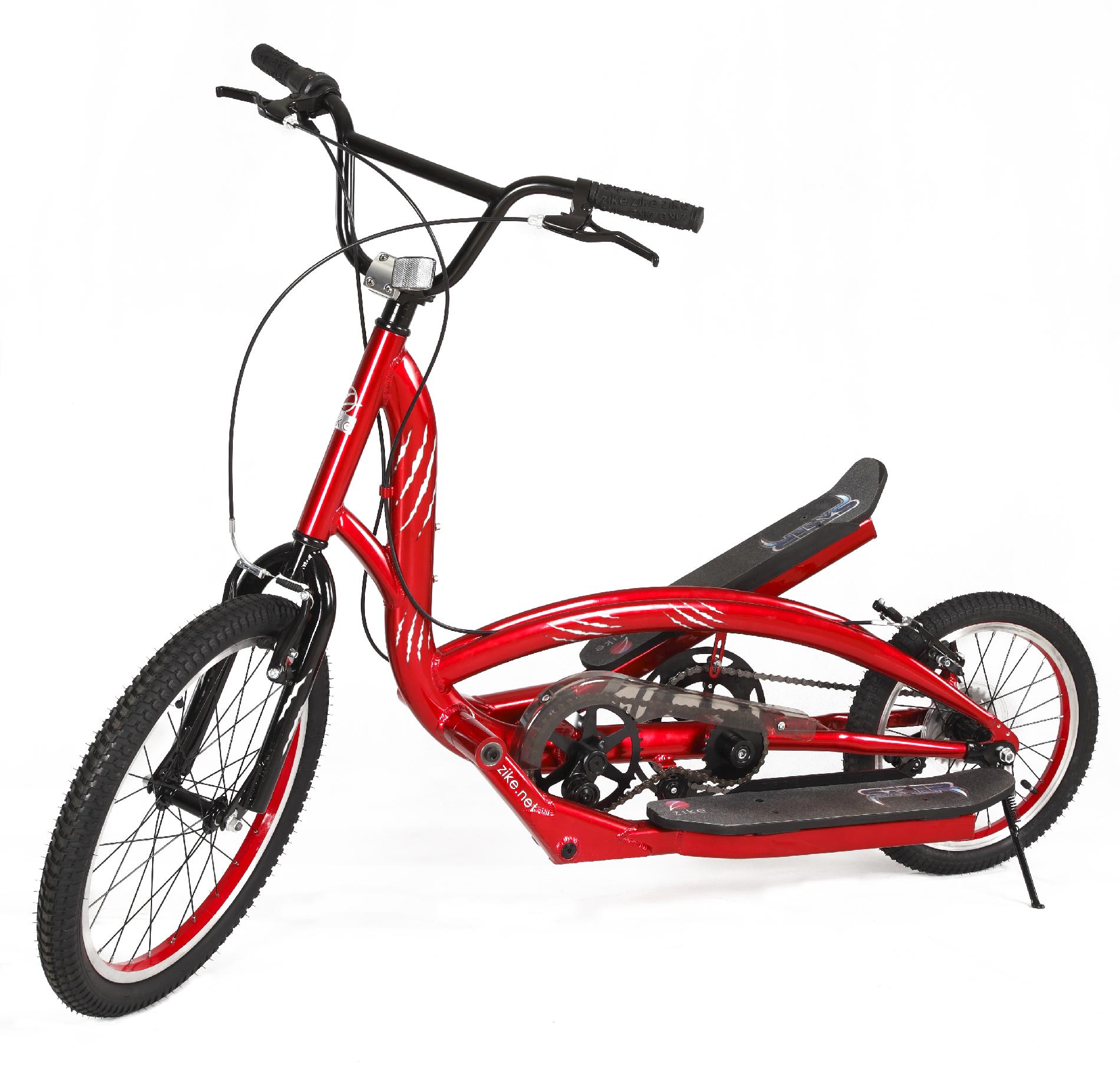 Zike Red Saber Hybrid Stepper Bike