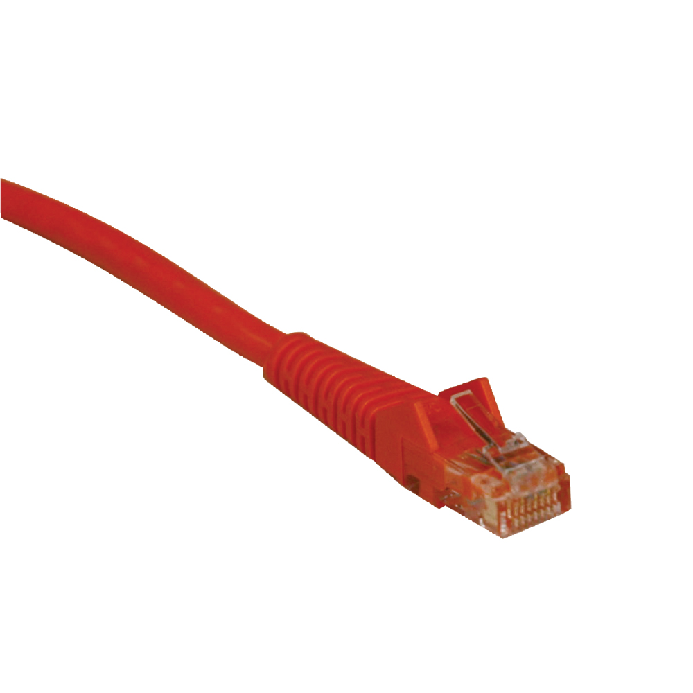 Tripp Lite N201-003-OR 3-ft. Cat6 Gigabit Orange Snagless Patch Cable RJ45