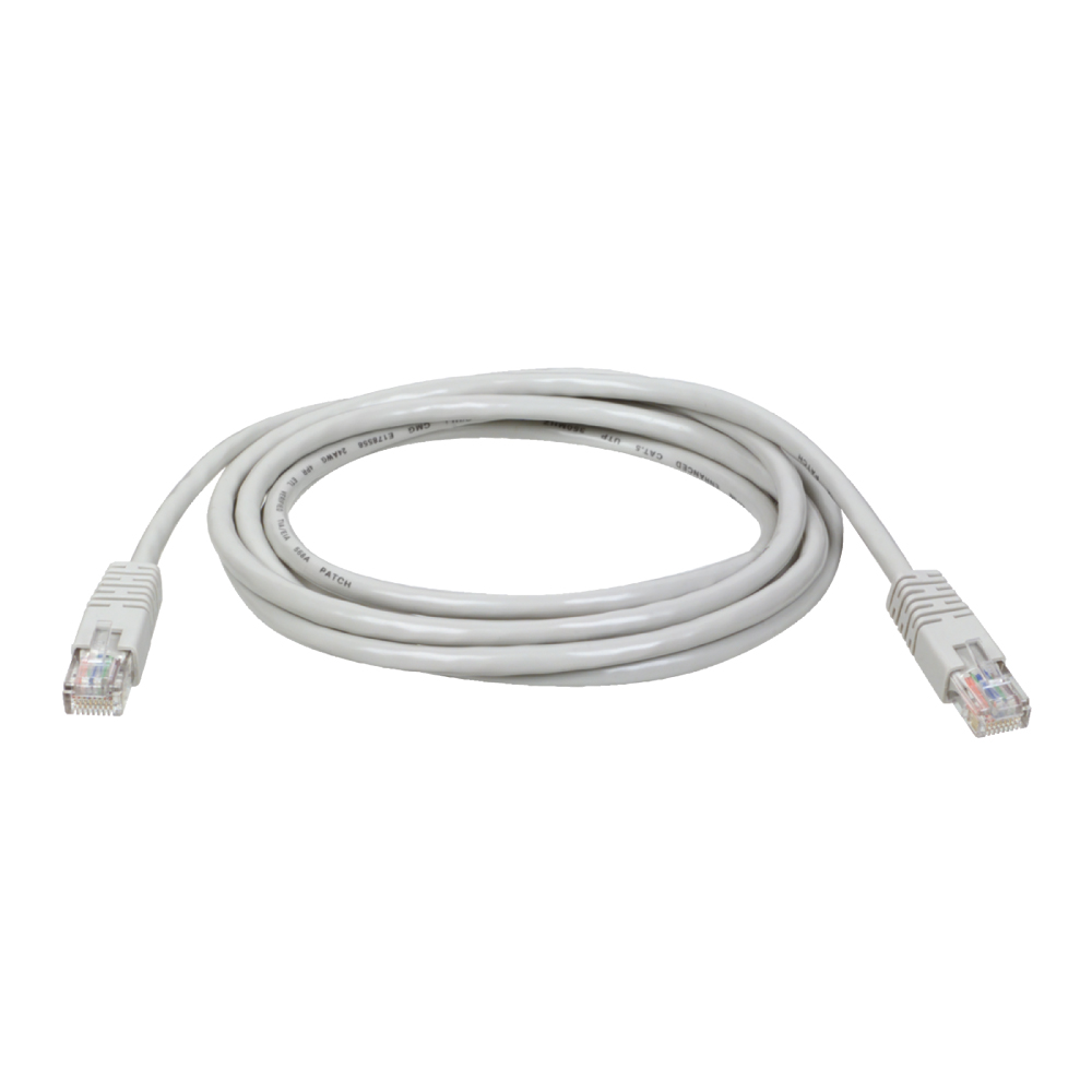 Tripp Lite N002-007-GY 7-ft. Cat5e / Cat5 350MHz Gray Molded Patch Cable RJ45M/M