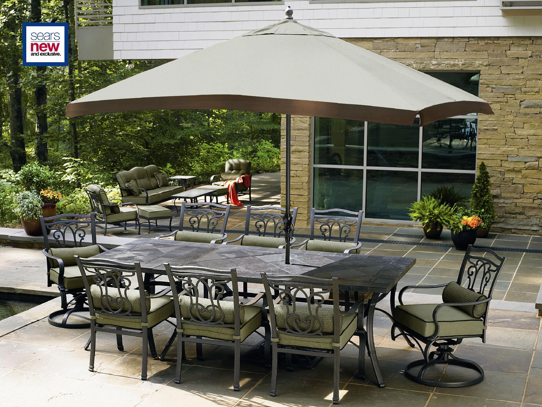Review La-Z-Boy Outdoor Aubree 10 Pc. Dining Set - Best ...
