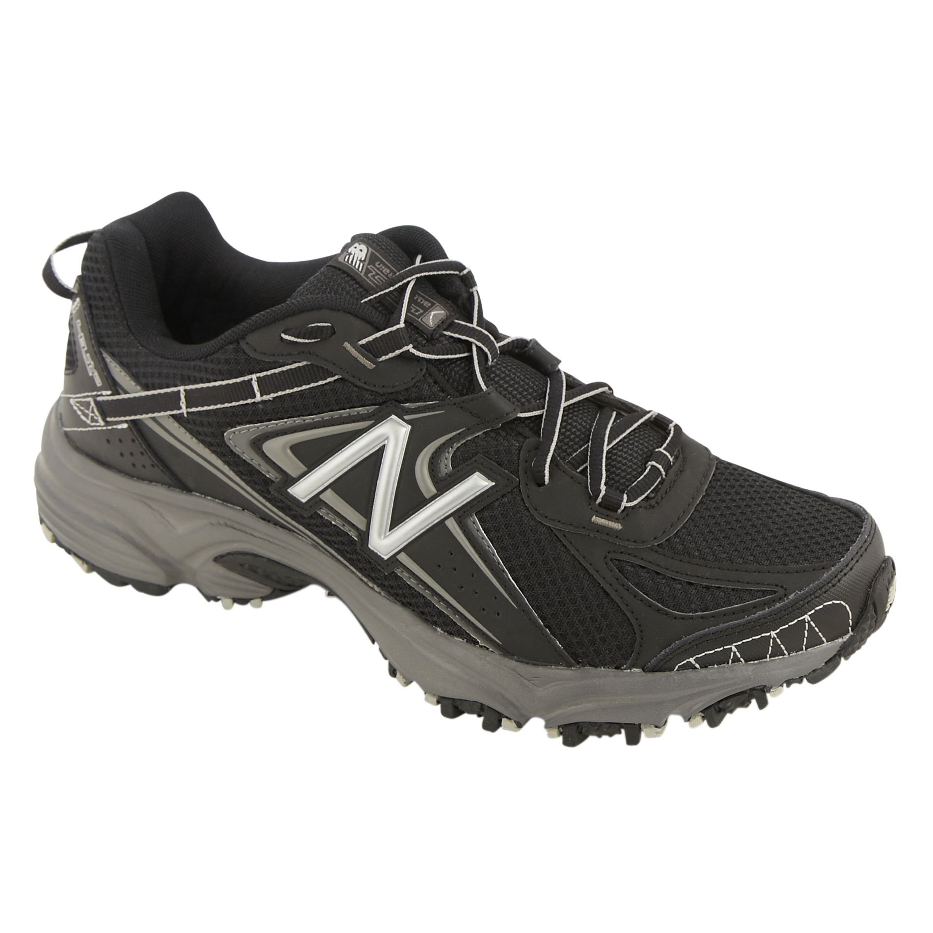 UPC 886863600058 product image for New Balance Men's 411 Trail Running Athletic Shoe Wide Width Black/Grey - recaro | upcitemdb.com