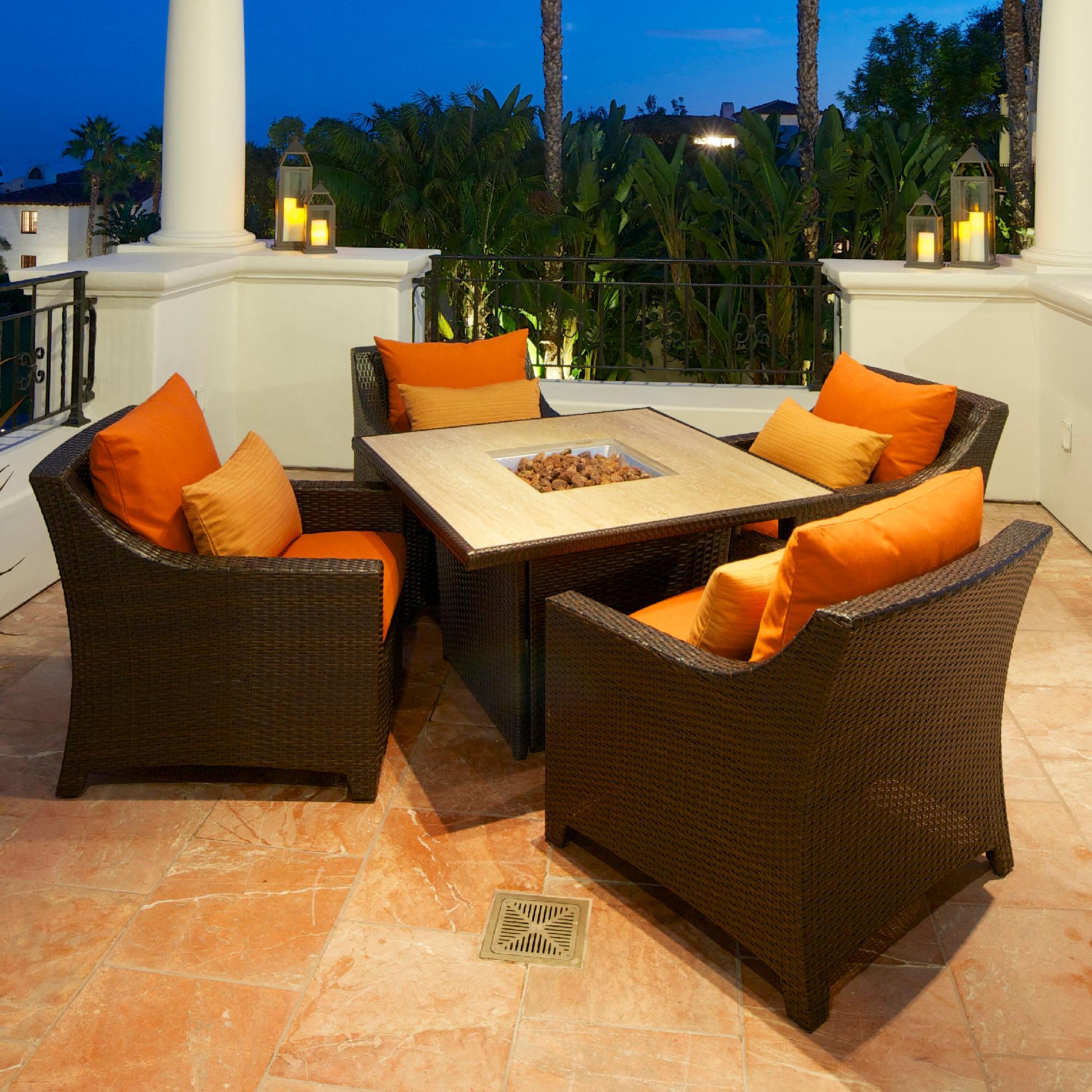 RST Outdoor Tikka™ 5-Piece Fire Table Seating Set at Sears.com