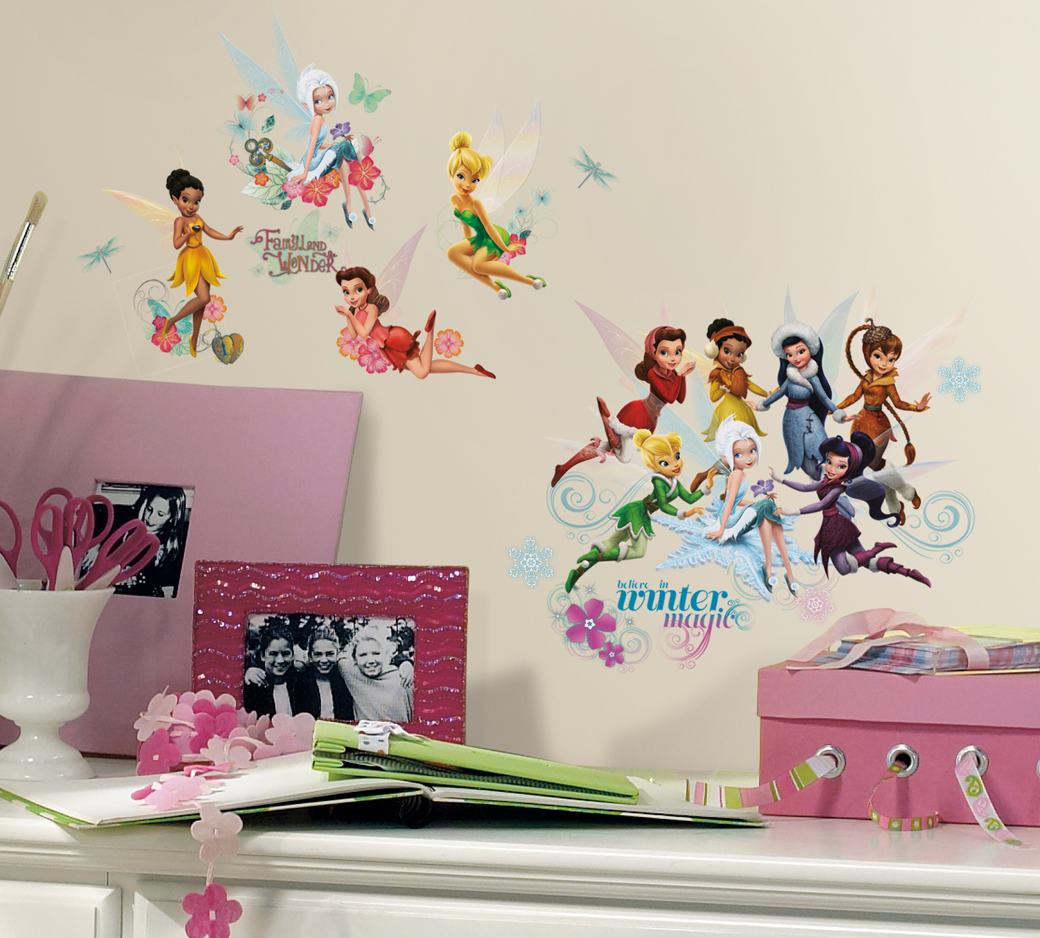 RoomMates Disney Fairies - Secret of the Wings Peel & Stick Wall Decals at Sears.com