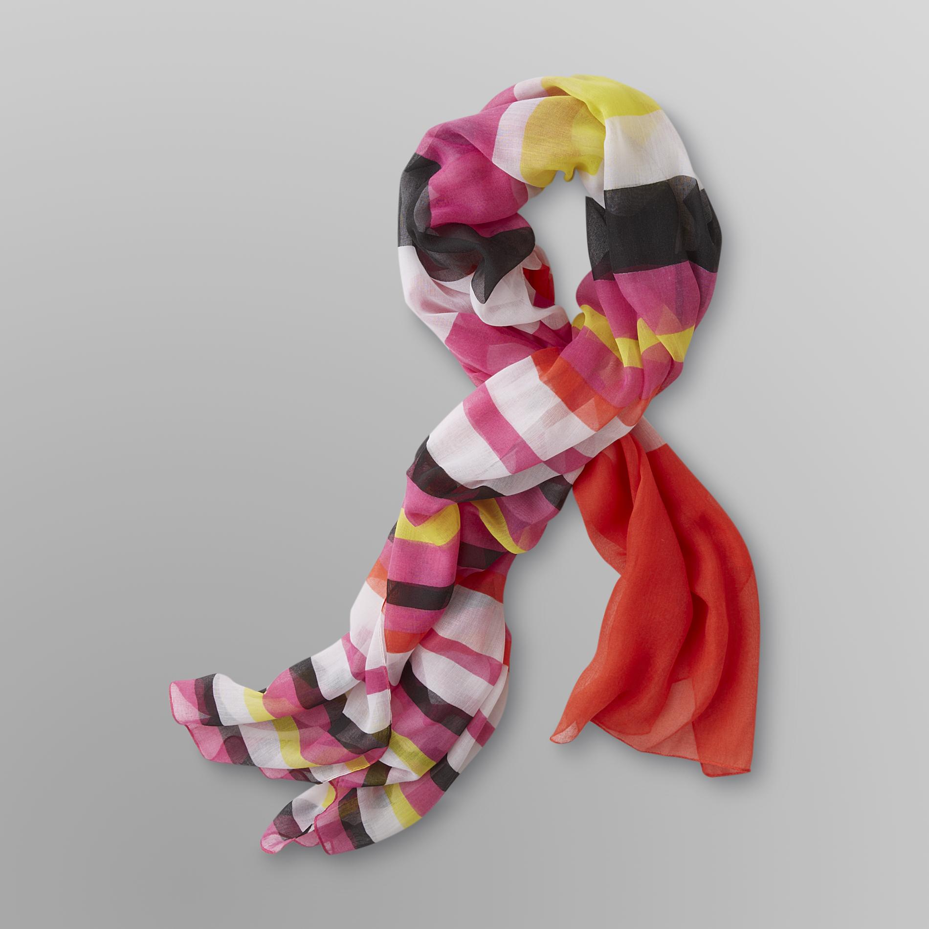 Studio S Women's Colorblock Scarf at Sears.com
