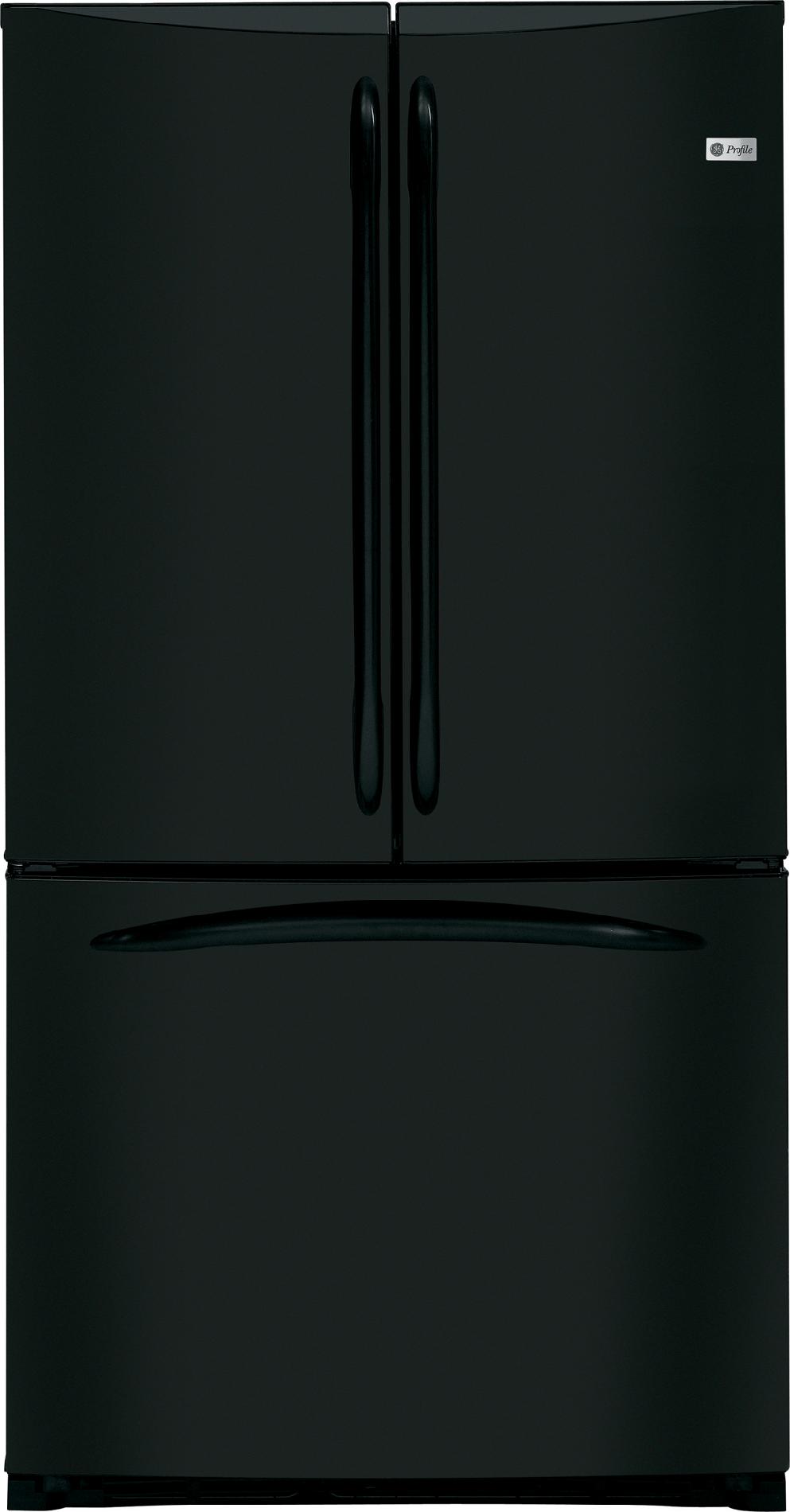 GE Profile Series 20.7 cu. ft. Counter-Depth French Door Refrigerator - Black