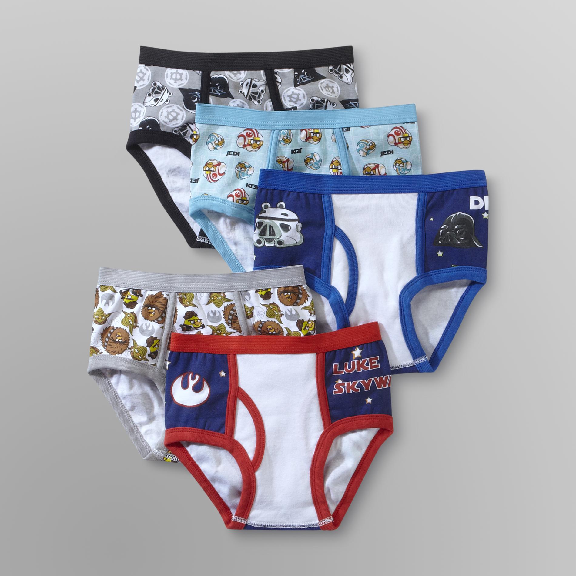 Angry Birds 5-Pack Boy's Briefs - Star Wars at Sears.com