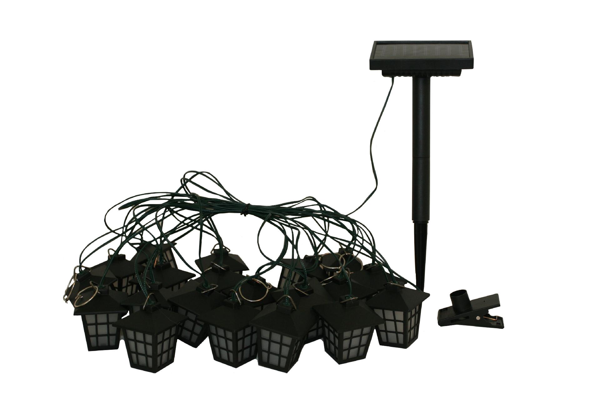 Smart Solar San Rafael Lantern Decor String Lights - Outdoor Living - Outdoor Lighting ...
