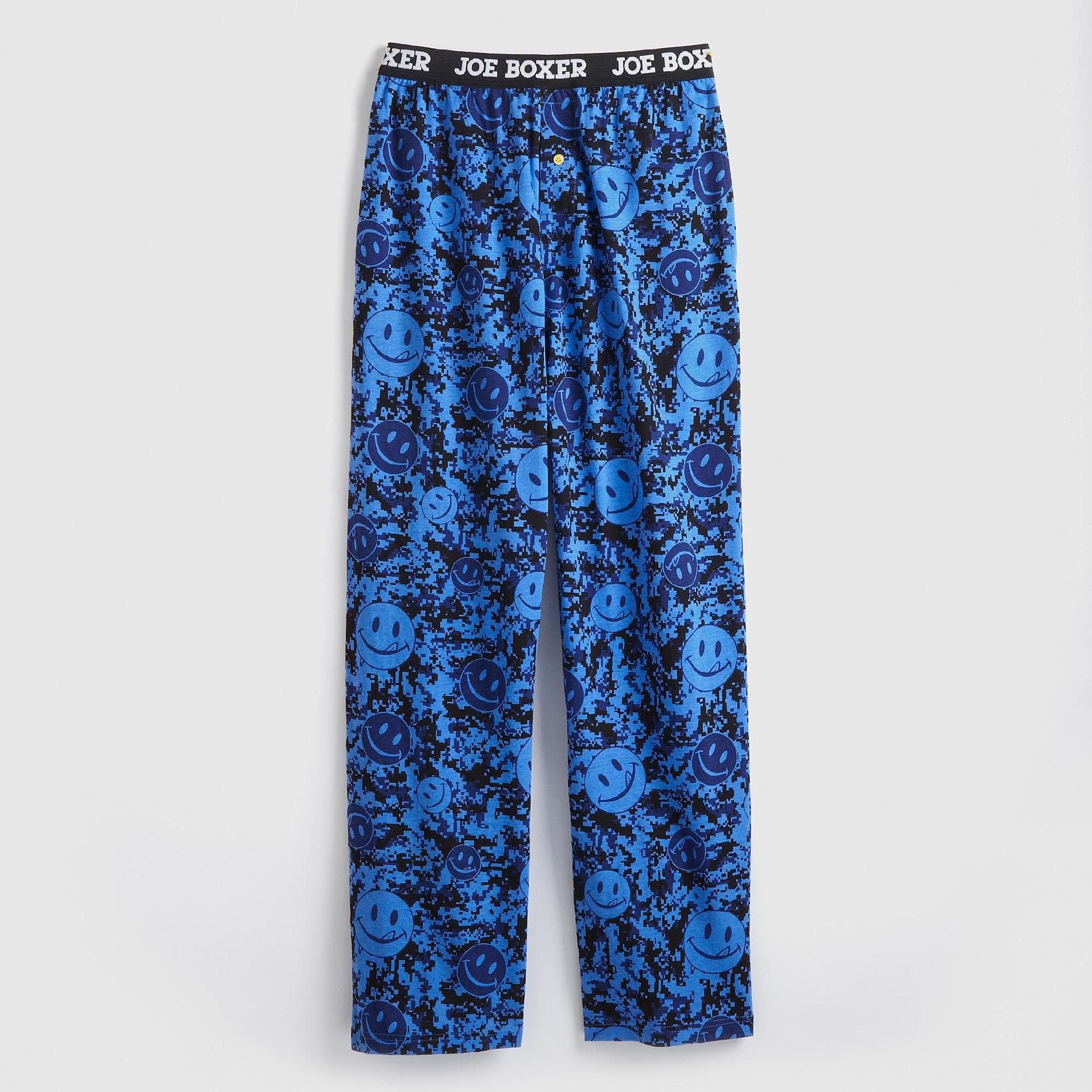 Joe Boxer Men's Pajama Pants - Blue Smiley at Sears.com
