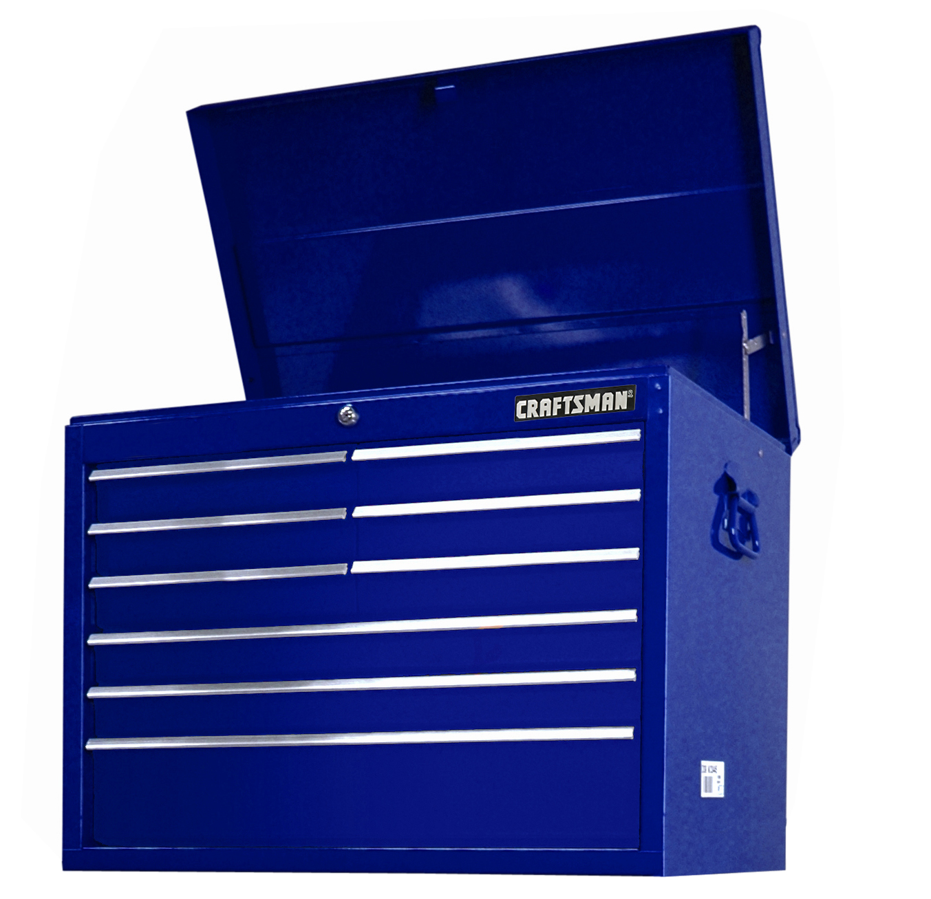 Craftsman 27 9-Drawer Ball Bearing Slides Top Chest Blue