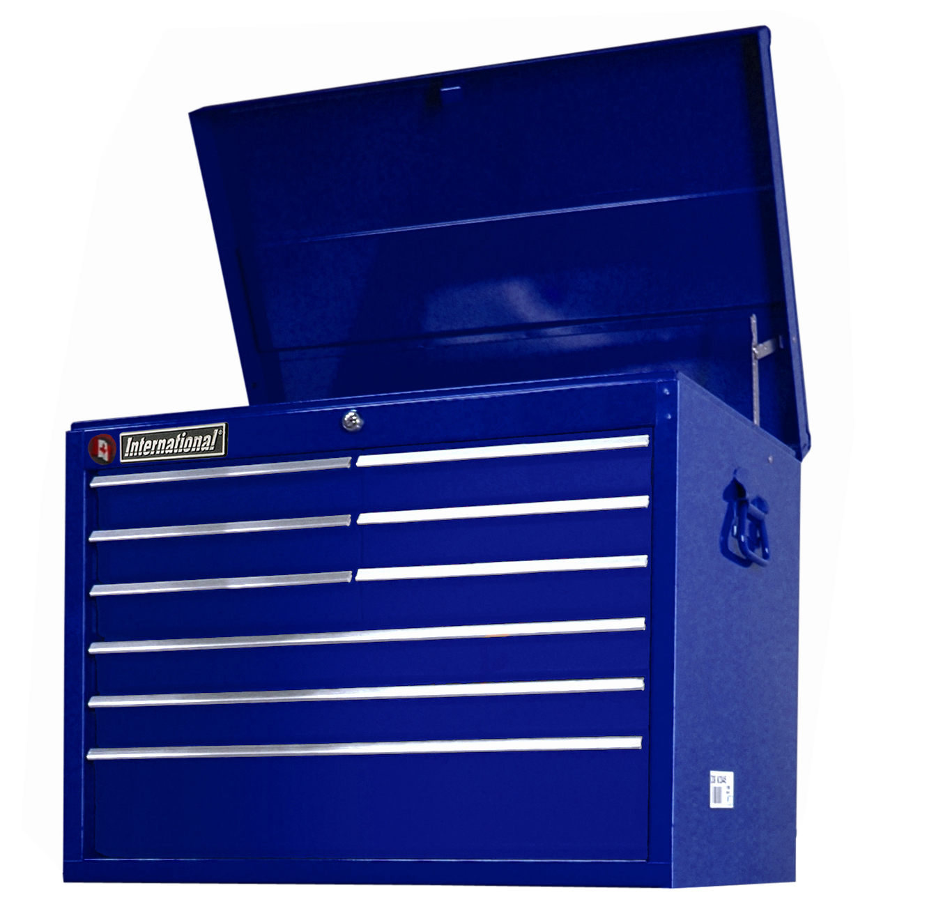 International 27 9-Drawer Ball Bearing Slides Top Chest MIDNIGHT-BLUE