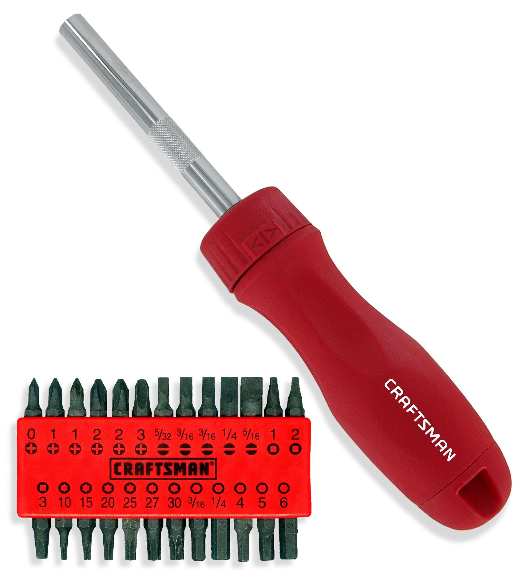 Craftsman 47135 THandle Screwdriver with 2 double sided bits