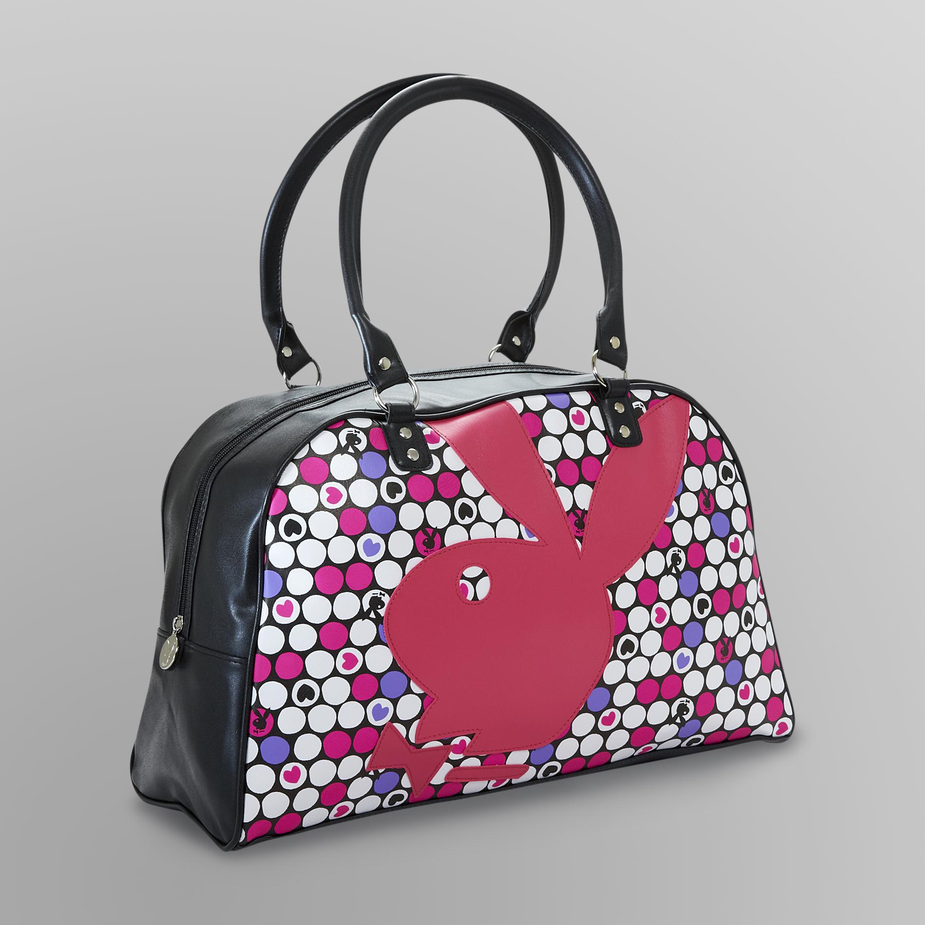 Playboy Women's Overnighter Bag - Polka Dots at Kmart.com