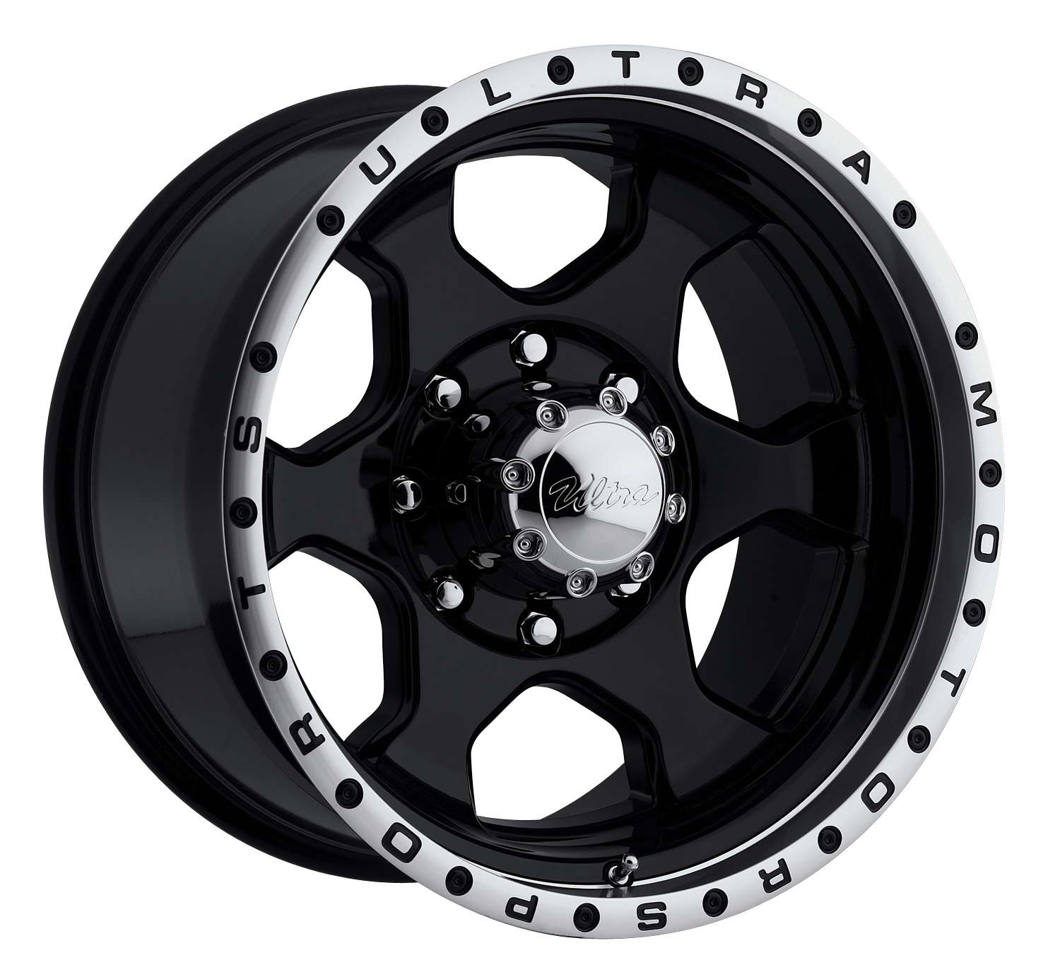 175B Rogue 18X8.5 (5-5) Black w/ Lip Accents