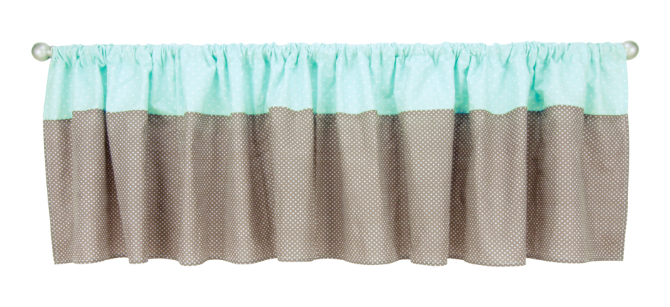 Trend-Lab&nbsp; COCOA MINT - WINDOW VALANCE