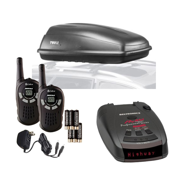 Thule Car Top Carrier with Cobra Radar Detector & Two-Way Radio Bundle at Sears.com