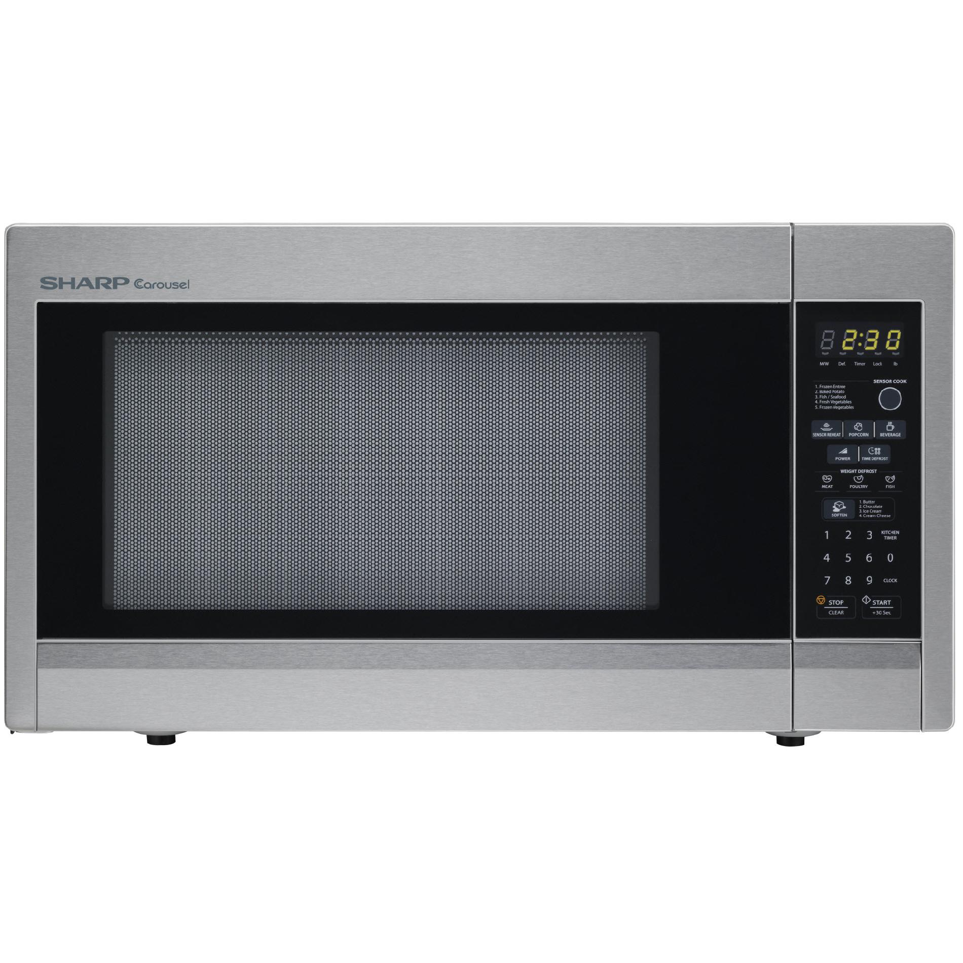 Sharp 1.8 cu. ft. Countertop Microwave Stainless steel
