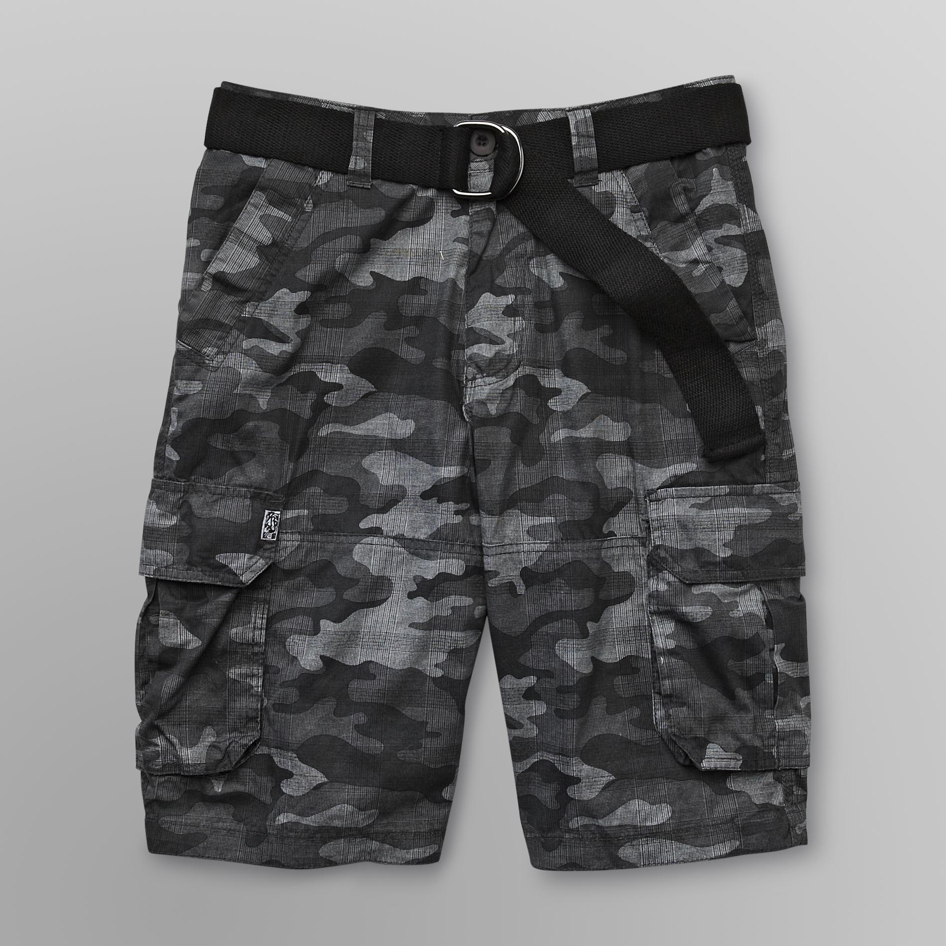 NSS Men's Belted Cargo Shorts - Camo at Kmart.com