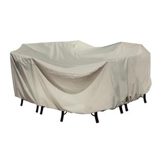 Swim Time Winter Cover for Large Oval Patio Table/Chair - Outdoor ...