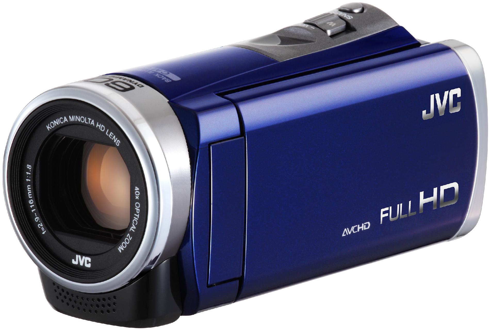 JVC "Everio" 1080P HD, 40x Zoom, 8.0MP Stills, 3.0 Touch LCD Blue GZE300AUS-SK at Kmart.com