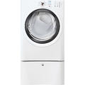 8.0 cu. ft. Electric Dryer w/ IQ-Touch&trade; Controls - Island White