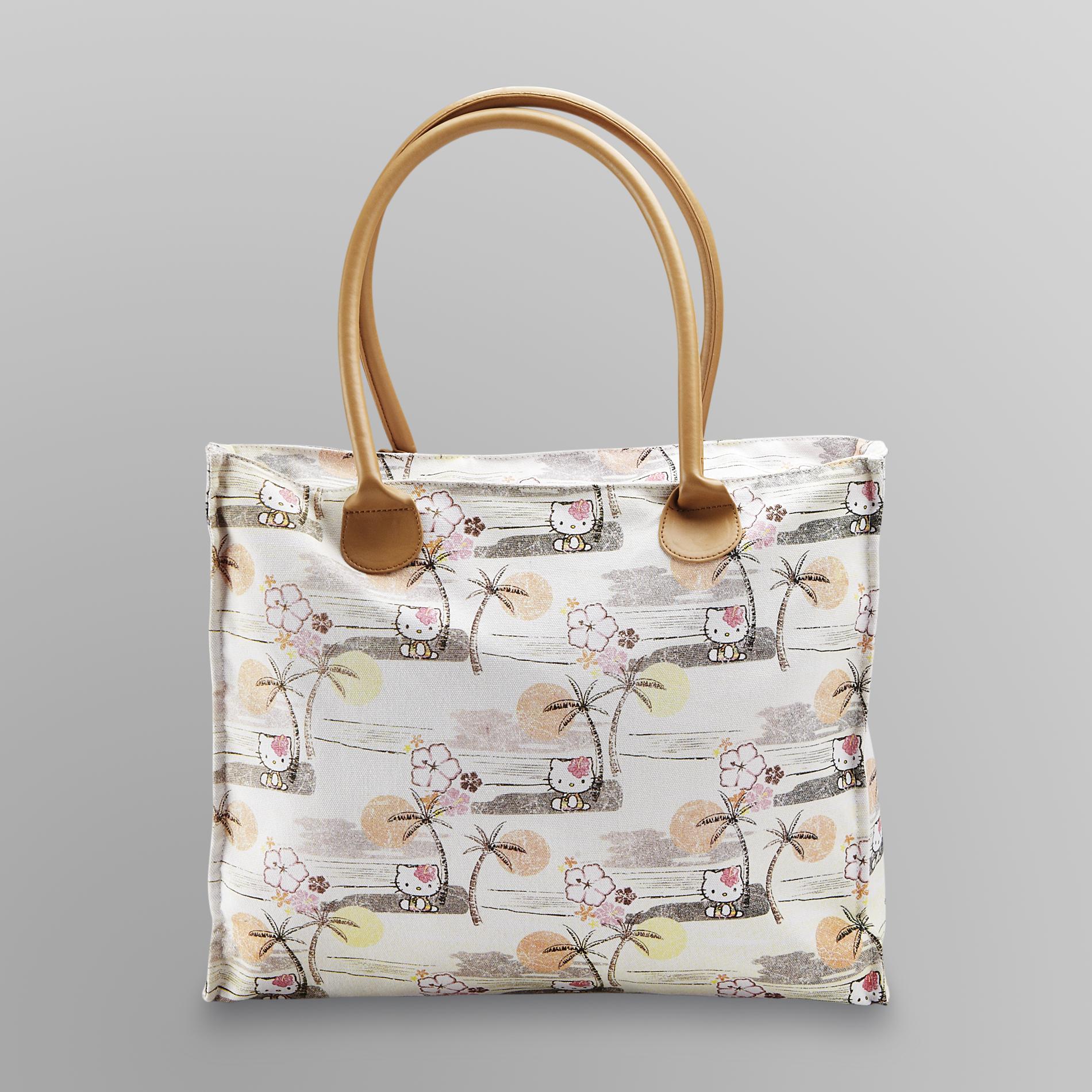 Hello Kitty Women's Tote Bag - Tropical Print                                                                                   