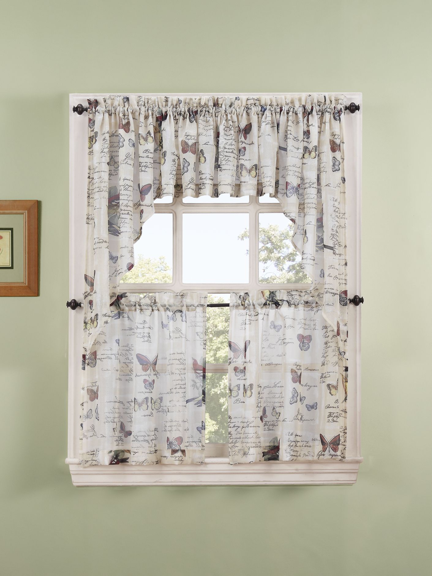 Colormate Atrium Curtain Tier 56 x 38 in. at Kmart.com