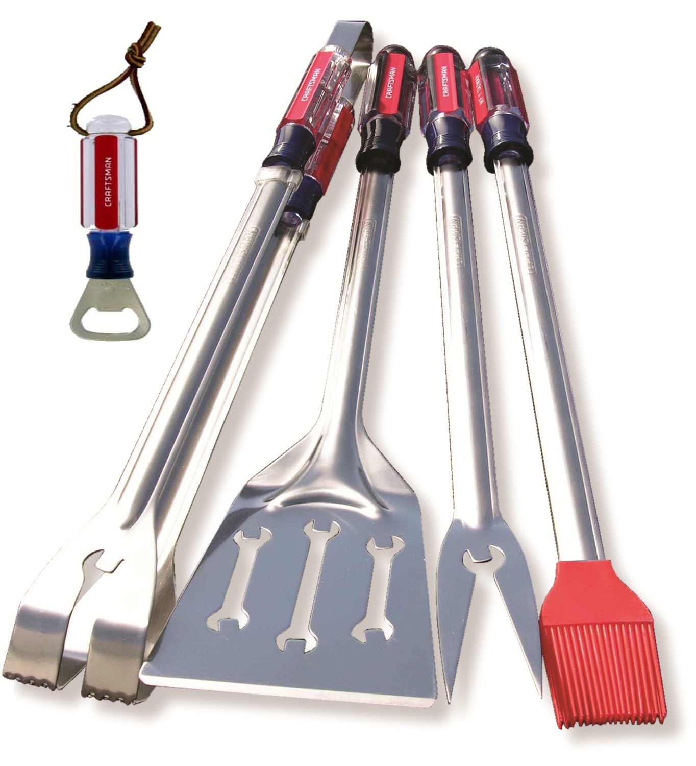 Craftsman 4 pc. Barbecue Gift Set with Bonus Bottle Opener at Kmart.com