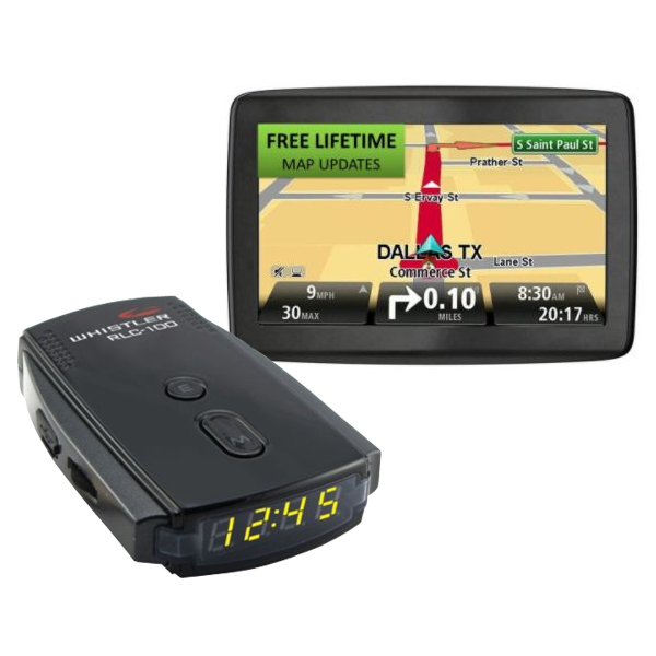 TomTom GPS Navigator with Whistler Radar Detector Bundle at Sears.com
