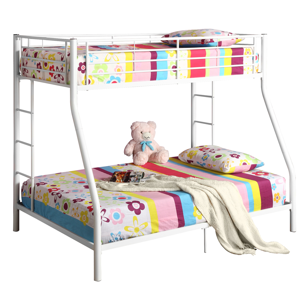 Walker Edison Metal Twin Full White Bunk Bed at Kmart.com