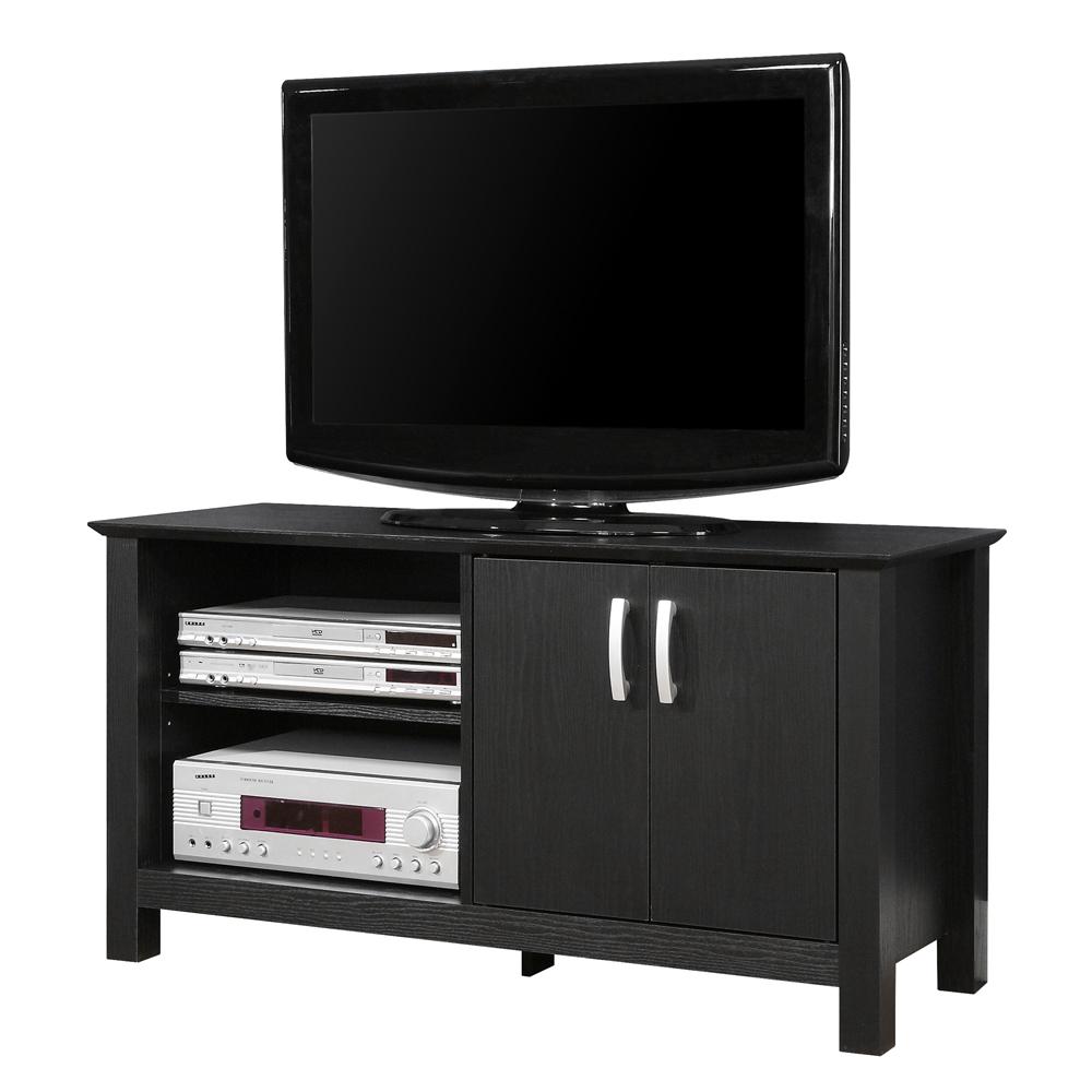Walker Edison 44 in. Black Wood TV Stand at Sears.com