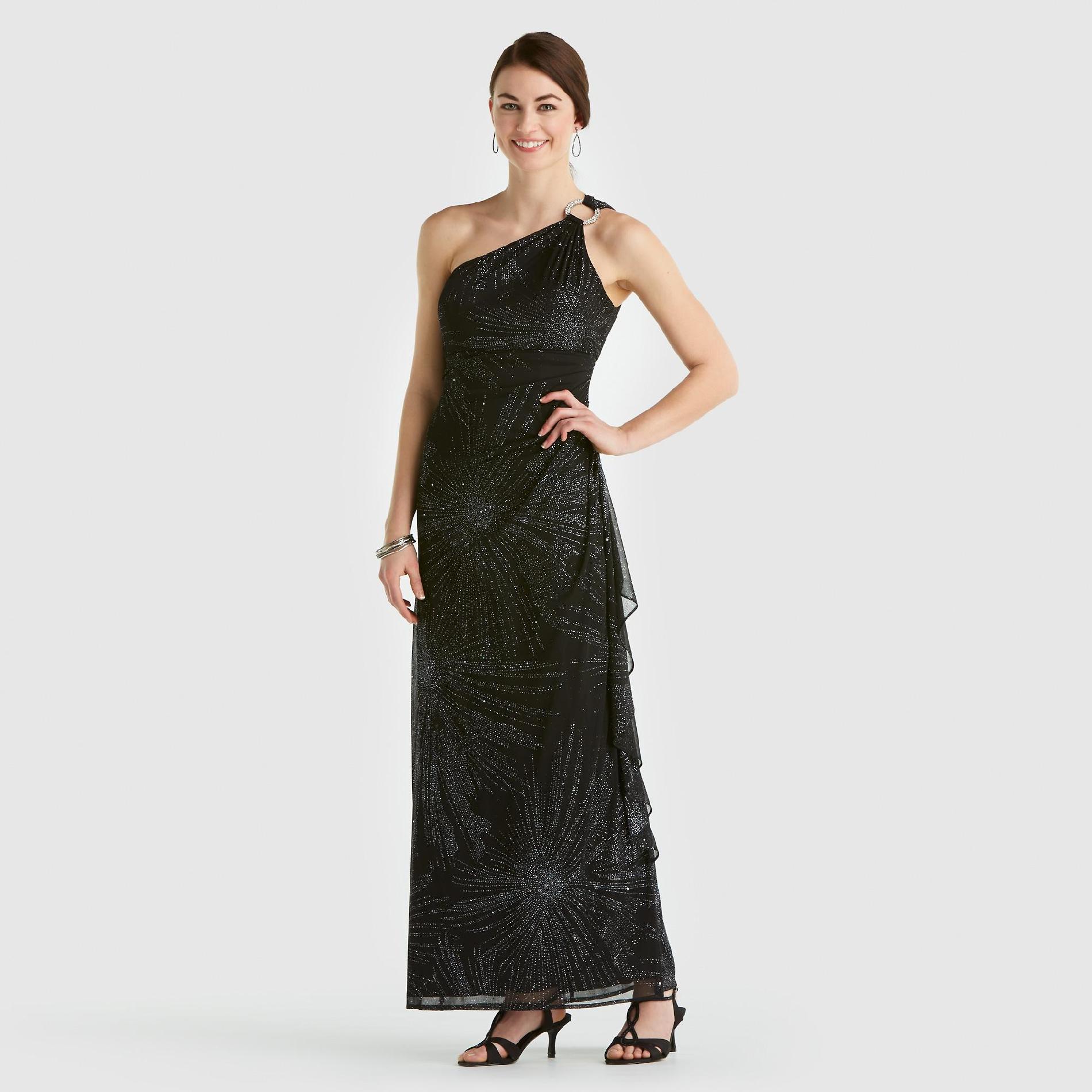 R & M Richards Women's One-Shoulder Special Occasion Dress at Sears.com