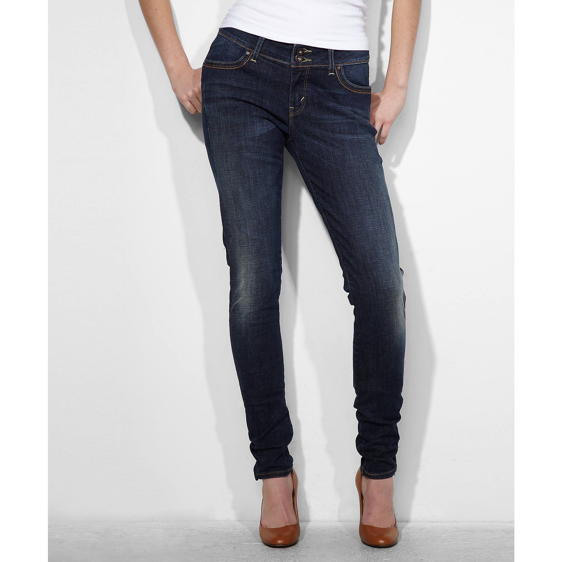 Levi's Women's Curvy Skinny Glacier Denim Jeans at Sears.com