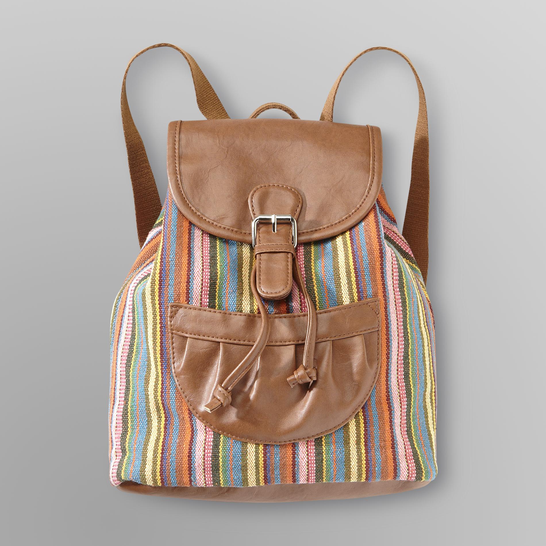 Dream Out Loud by Selena Gomez Junior's Canvas Backpack - Striped at Kmart.com