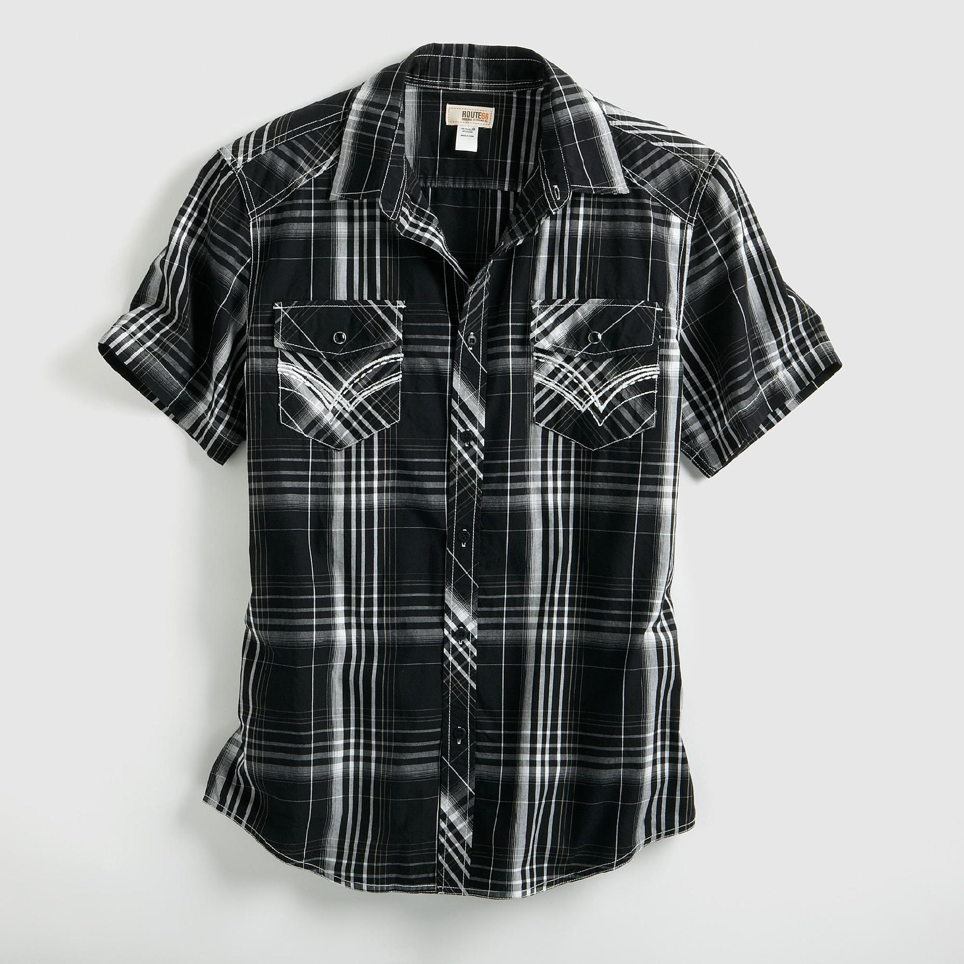 Route 66 Men's Plaid Shirt at Kmart.com