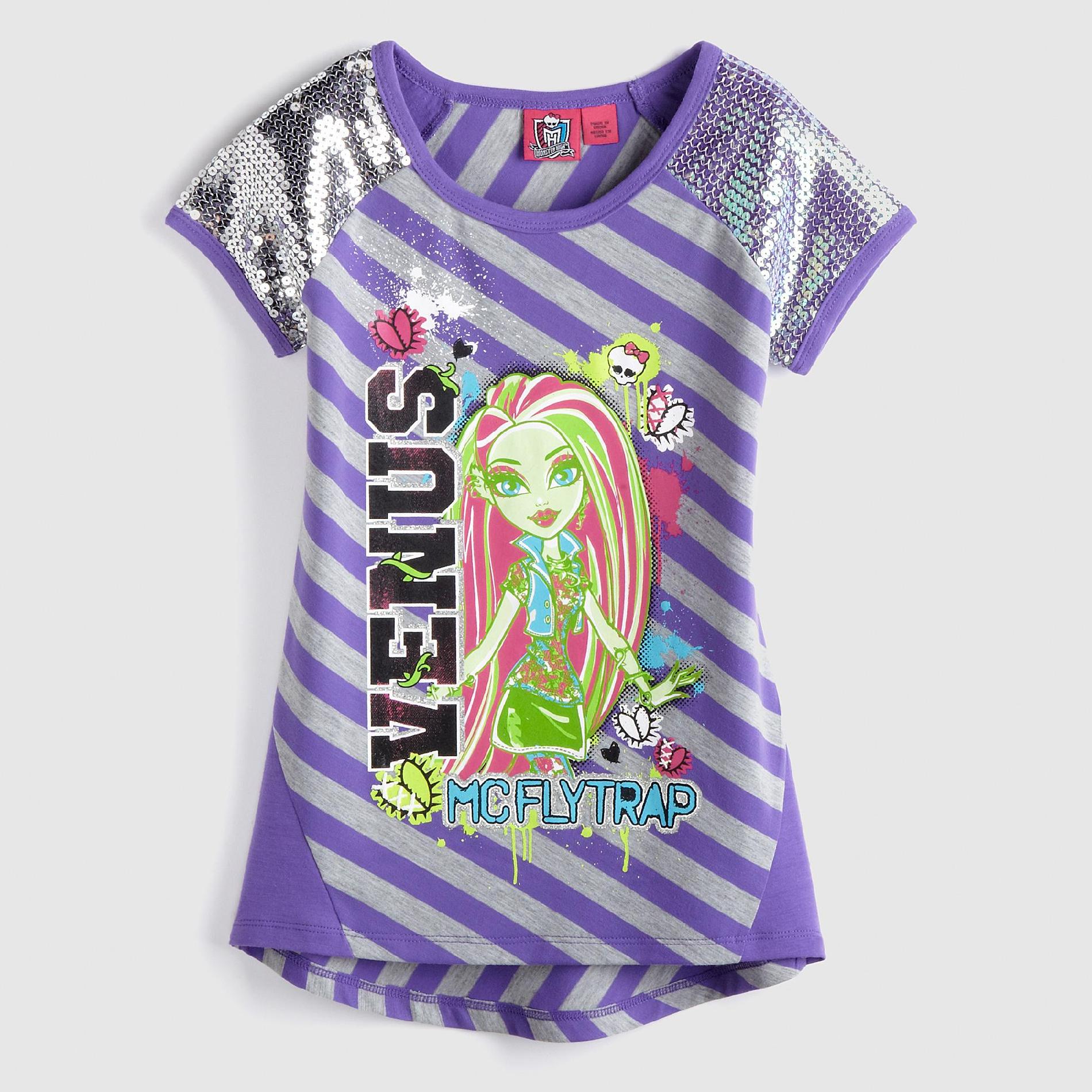 Monster High Monster Girl's T-Shirt - Venus McFlytrap at Kmart.com