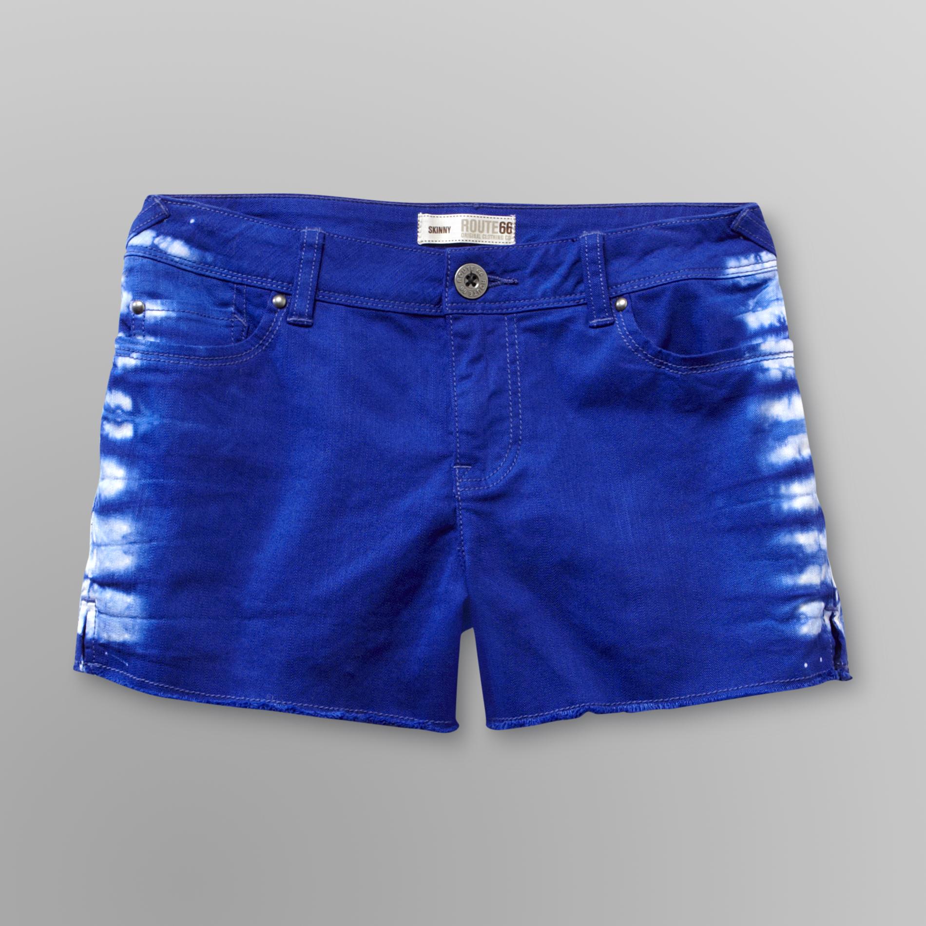 Route 66 Women's Denim Shorts - Tie-Dye at Kmart.com