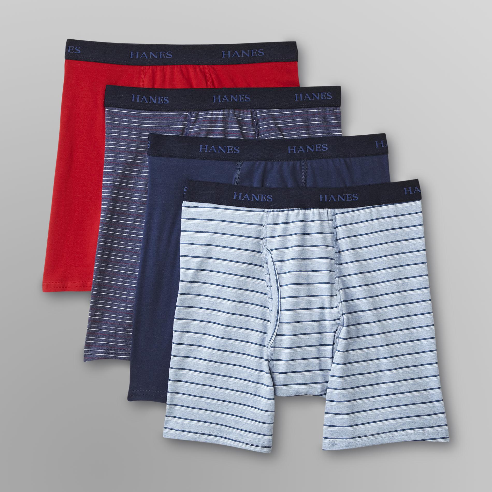 Hanes 4-Pack Men's Stretch Boxer Briefs at Sears.com