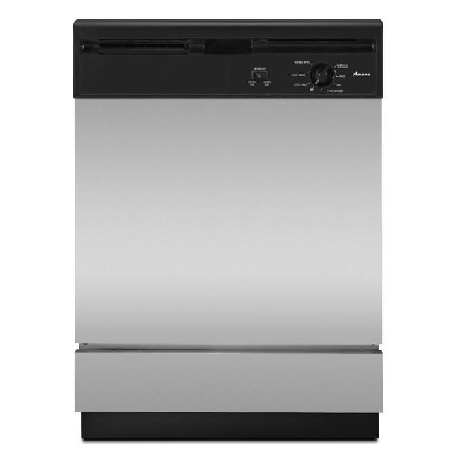 Amana ADB1000AWS 24" BuiltIn Dishwasher Stainless Steel Sears
