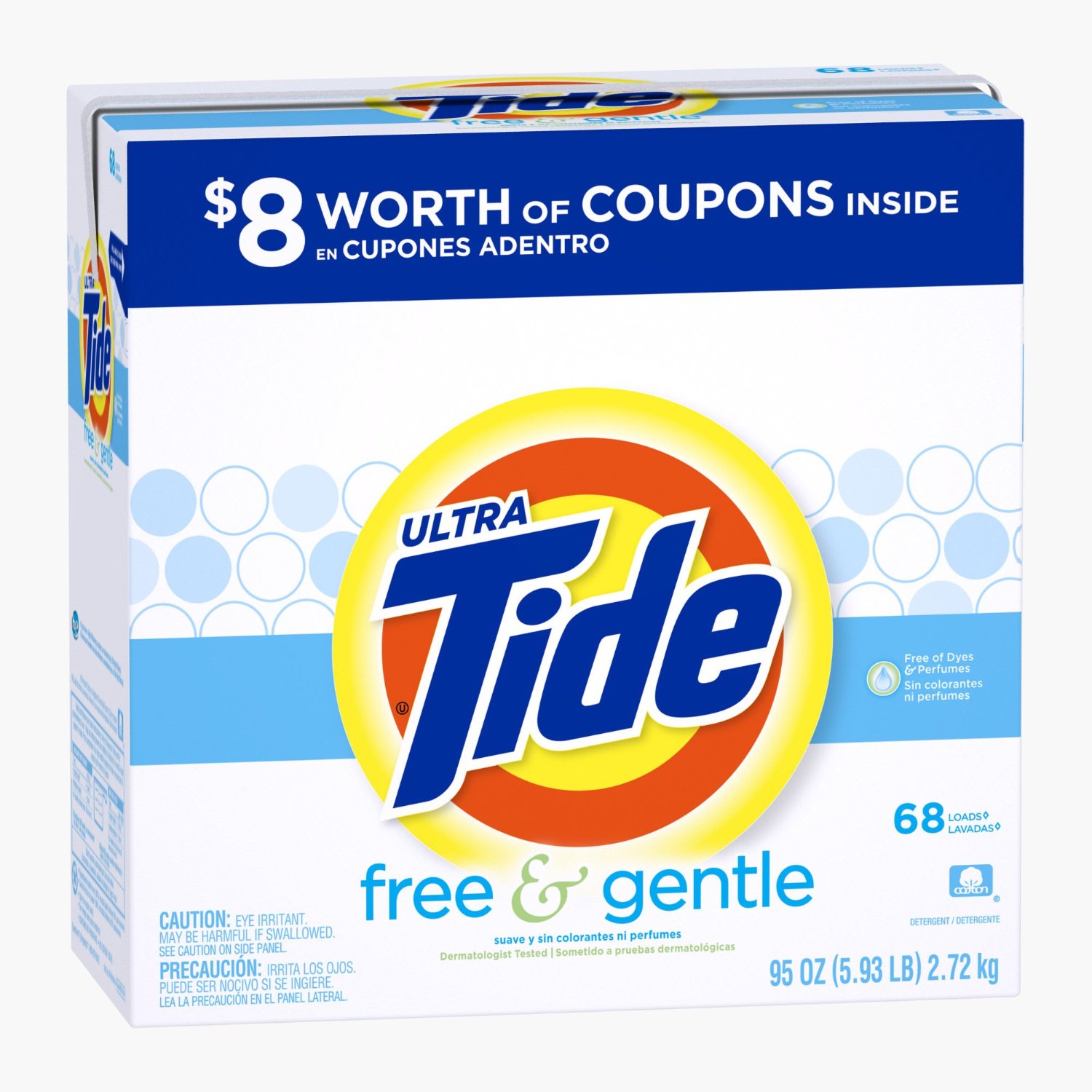 Tide Ultra Free And Gentle Powder Laundry Detergent 68 Loads 95 Oz Shop Your Way Online