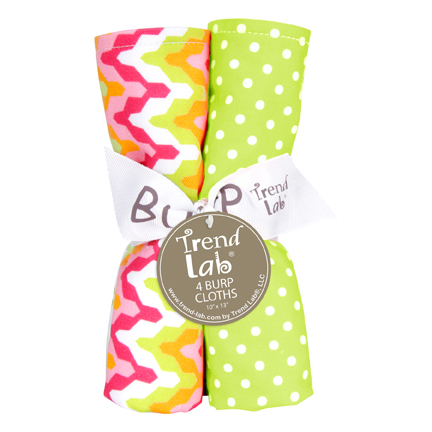 Trend-Lab Bouquet 4 Pack Burp - Savannah at Kmart.com