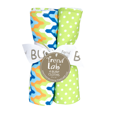 Trend-Lab Bouquet 4 Pack Burp - Levi at Kmart.com