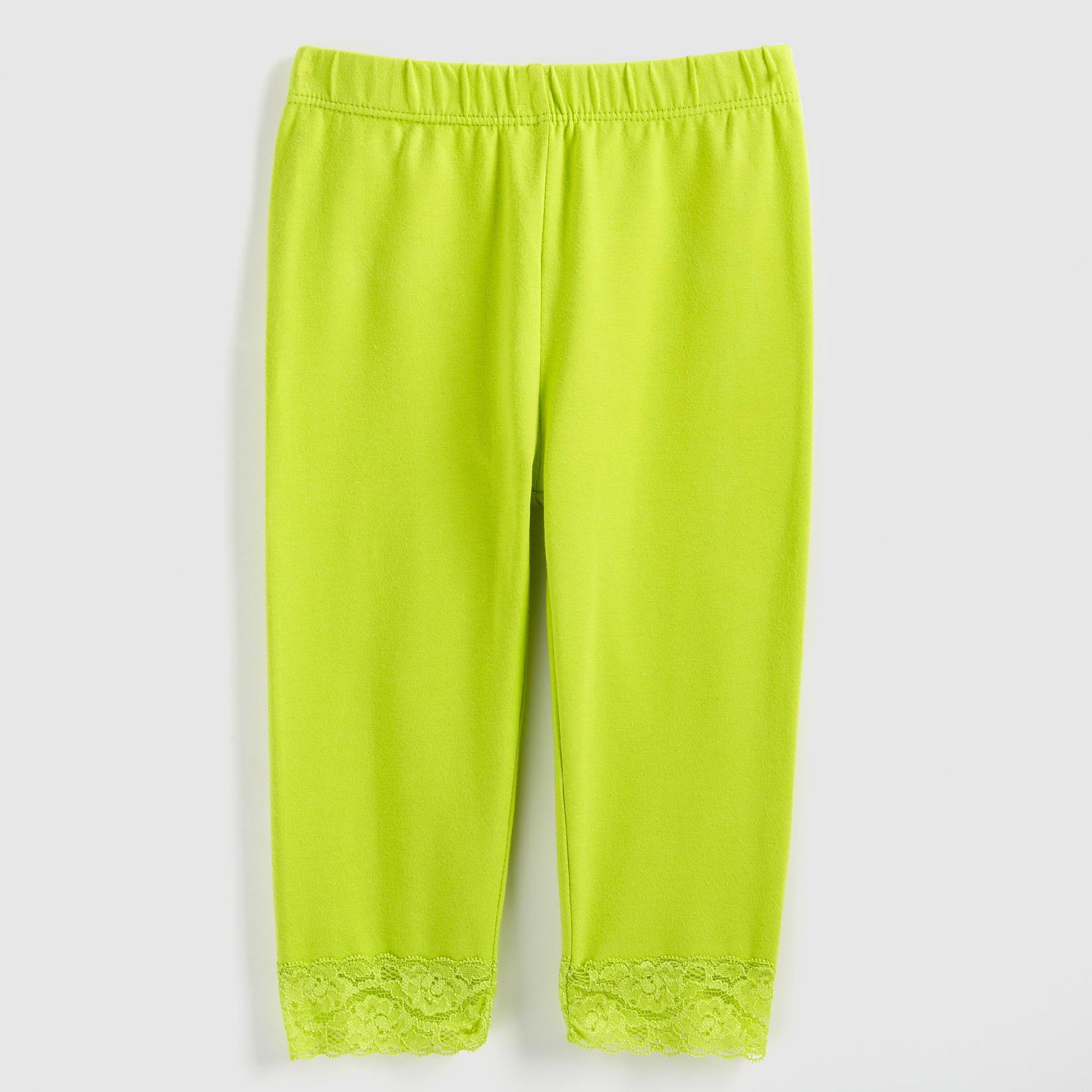 WonderKids Infant & Toddler Girl's Capri Leggings - Lace at Kmart.com