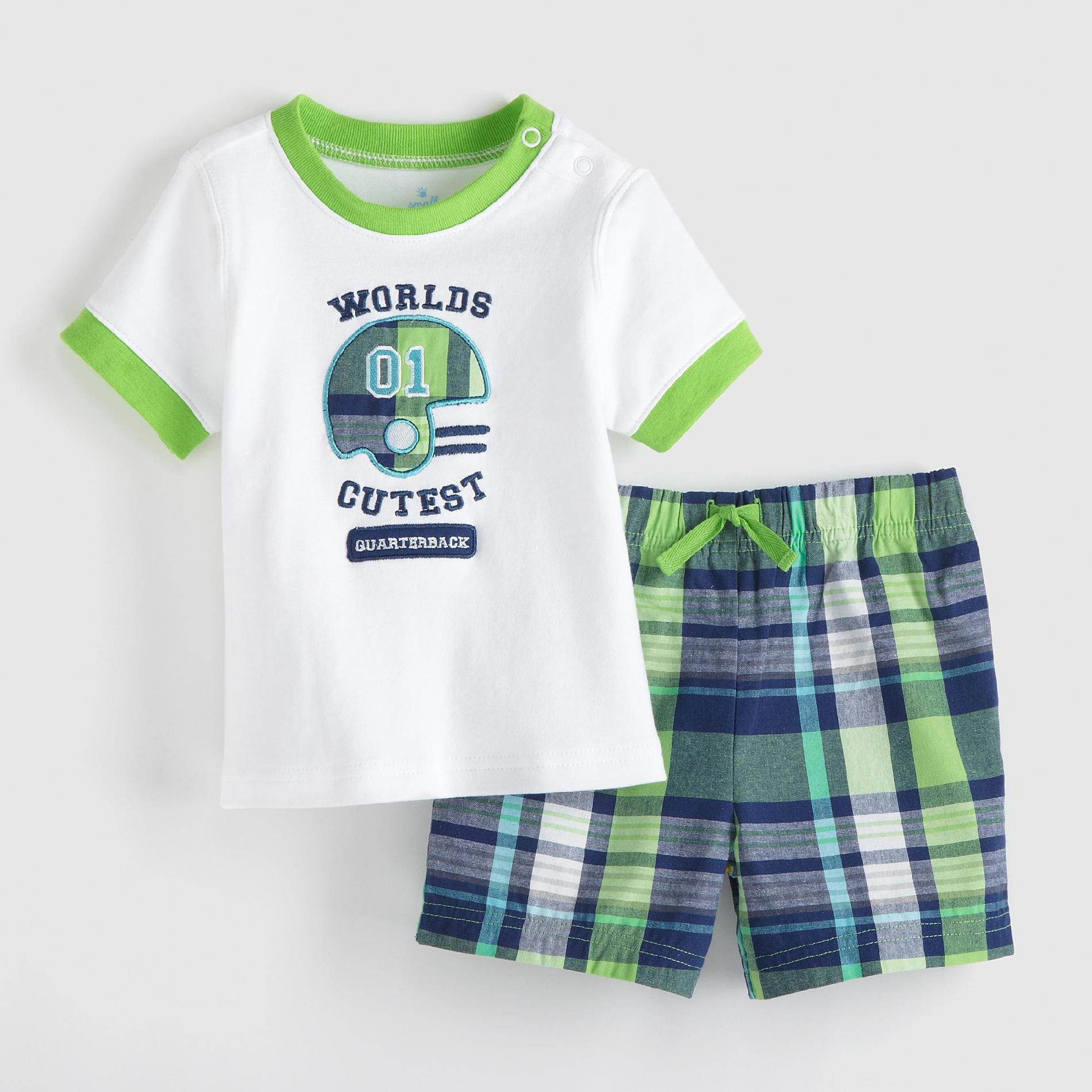 Small Wonders Infant Boy's T-Shirt & Shorts - Football at Kmart.com